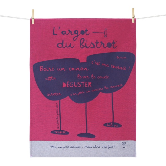 Moutet Tissage Other - ARGOT DU BISTROT TEA TOWEL